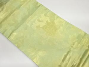 花唐草模様織出し名古屋帯